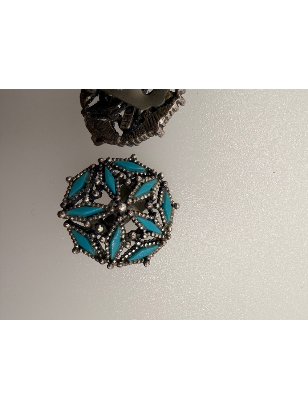 Turquoise star  earrings
